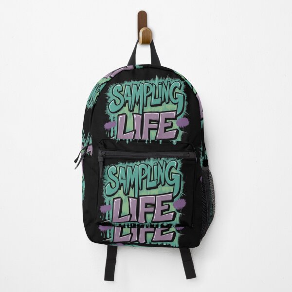 Item preview, Sampling Life Classic Hip Hop Vinyl 90s Rap Music Design designed and sold by RadDeck.