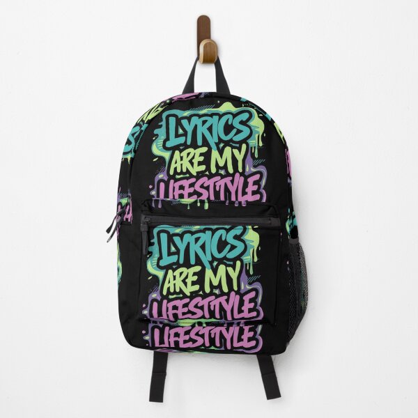Item preview, Lyrics are my lifestyle Hip Hop Culture Icons Legendary Rapper Design designed and sold by RadDeck.