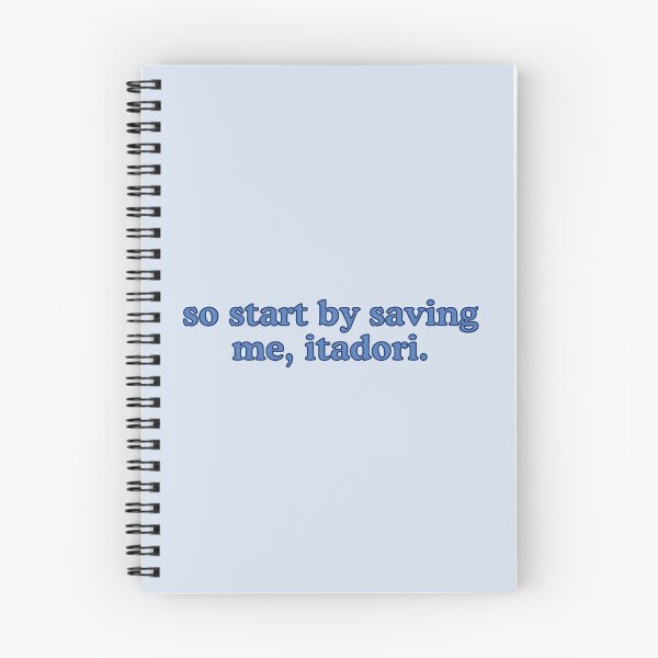 Item preview, so start by saving me, itadori. designed and sold by omnipotentboom.