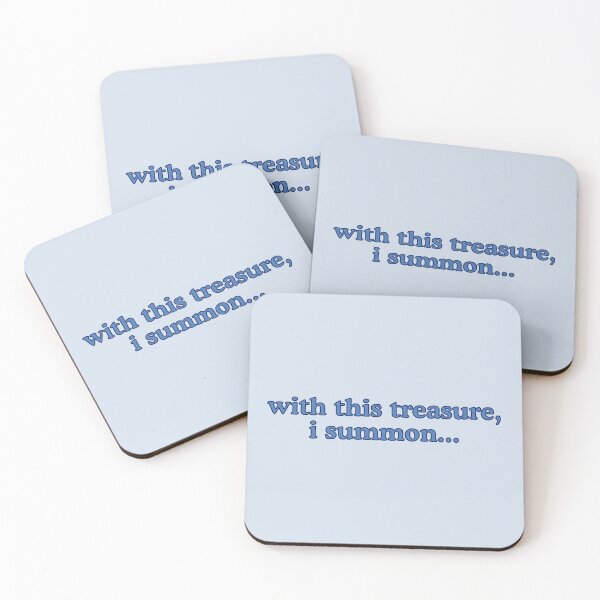 Item preview, with this treasure, i summon... designed and sold by omnipotentboom.