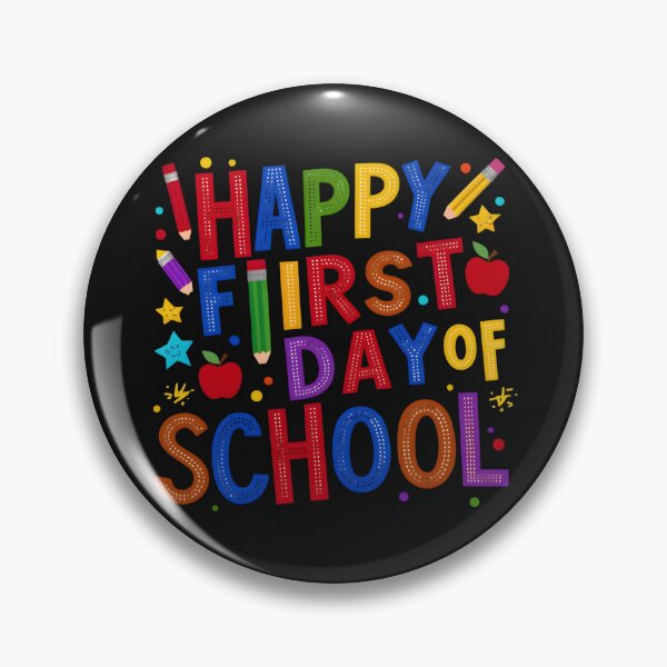 Item preview, happy first day of school designed and sold by GogoGrove.