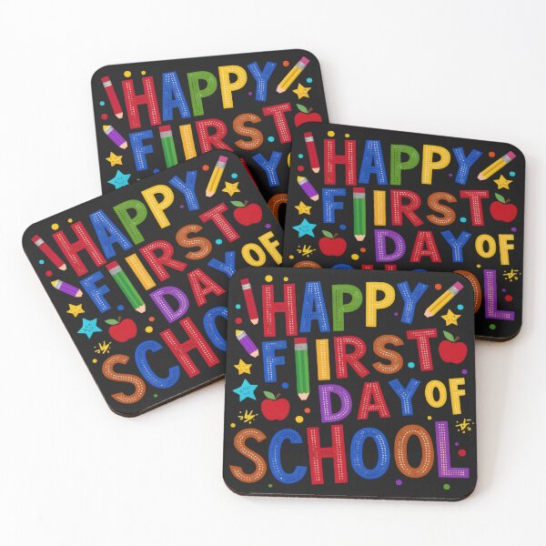 Item preview, happy first day of school designed and sold by GogoGrove.