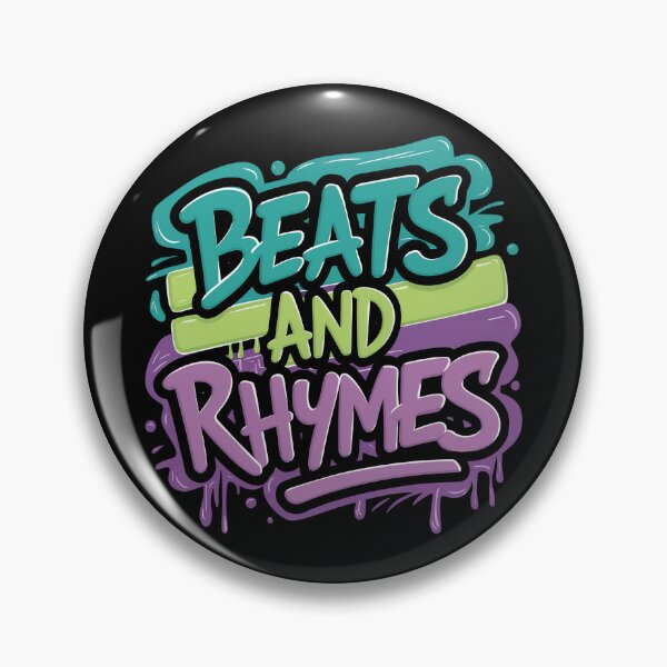 Item preview, Beats and Rhymes Urban Rhythms Hip Hop Street Culture Design designed and sold by RadDeck.