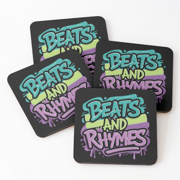 Item preview, Beats and Rhymes Urban Rhythms Hip Hop Street Culture Design designed and sold by RadDeck.