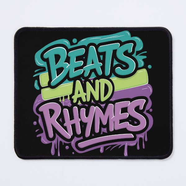 Item preview, Beats and Rhymes Urban Rhythms Hip Hop Street Culture Design designed and sold by RadDeck.