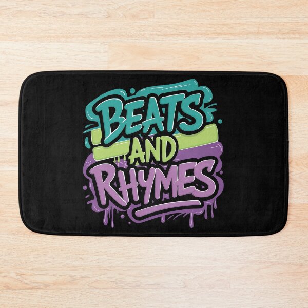 Item preview, Beats and Rhymes Urban Rhythms Hip Hop Street Culture Design designed and sold by RadDeck.