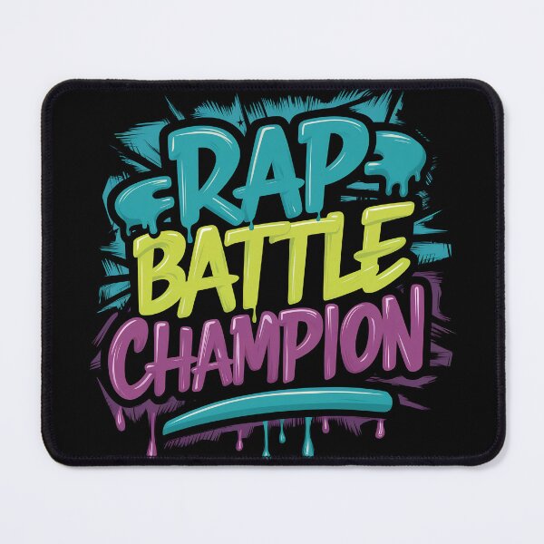 Item preview, Rap Battle Champion Hip Hop Flow Rap Verses Design designed and sold by RadDeck.