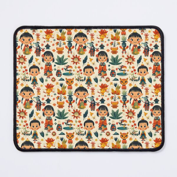 Item preview, Vibrant Cultural Celebration – Colorful Festive Pattern T-Shirt designed and sold by Mrrjgraphic.