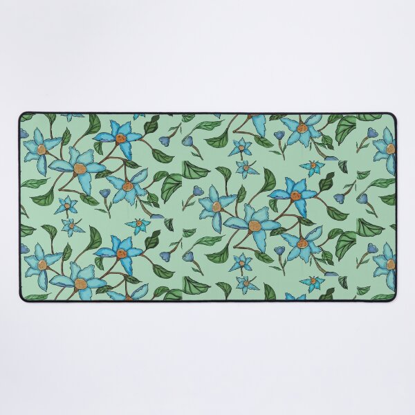 Item preview, Blue Flowers entwined. designed and sold by BeeDazzzled.