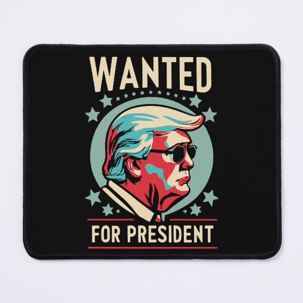 Item preview, Trump Wanted For President 2024 designed and sold by flippinsg.