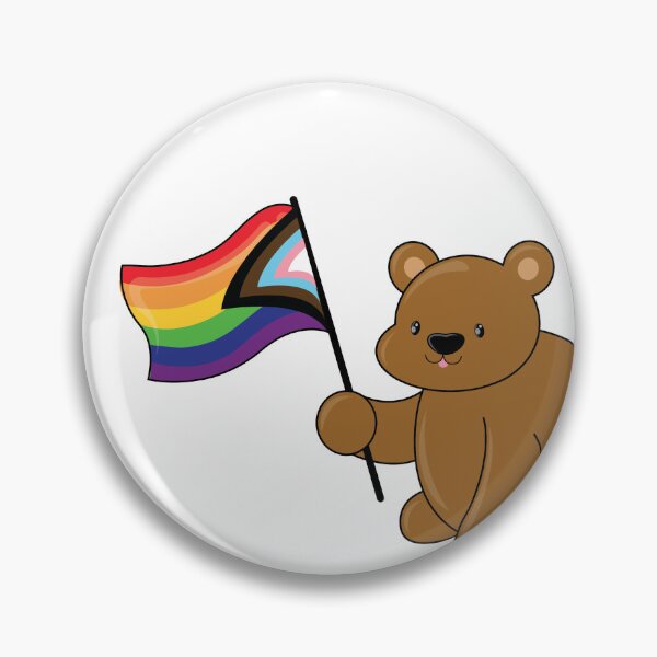 Item preview, Pride Bear (Progress Flag) designed and sold by Rustmm.