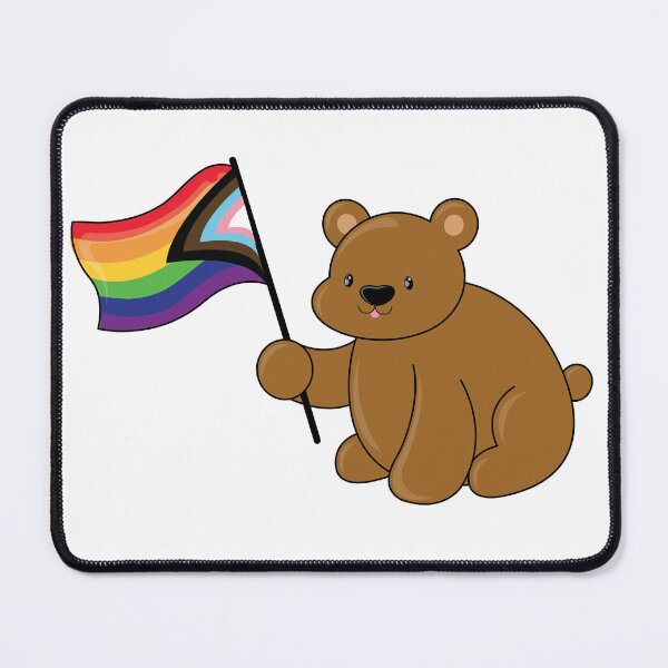Item preview, Pride Bear (Progress Flag) designed and sold by Rustmm.
