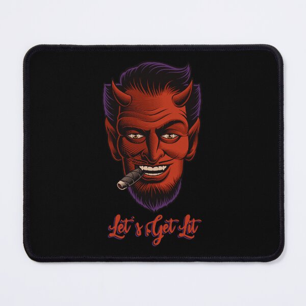 Item preview, Let''s Get Lit Devil Satan Sin designed and sold by flippinsg.