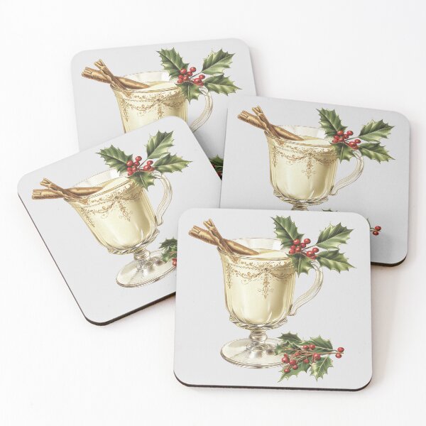 Item preview, Christmas Eggnog With Mistletoe designed and sold by Alicia Chee.