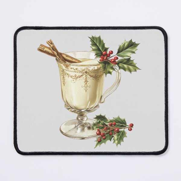 Item preview, Christmas Eggnog With Mistletoe designed and sold by Alicia Chee.