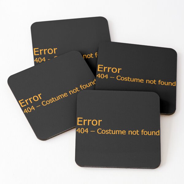 Item preview, Error 404 Costume Not Found designed and sold by flippinsg.