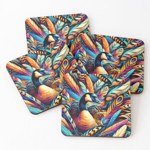 Item preview, Vibrant Goose with Feathers designed and sold by Travelcases.