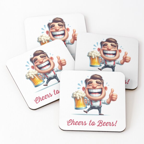 Item preview, Cheers to beers!  designed and sold by Black Sands Art.