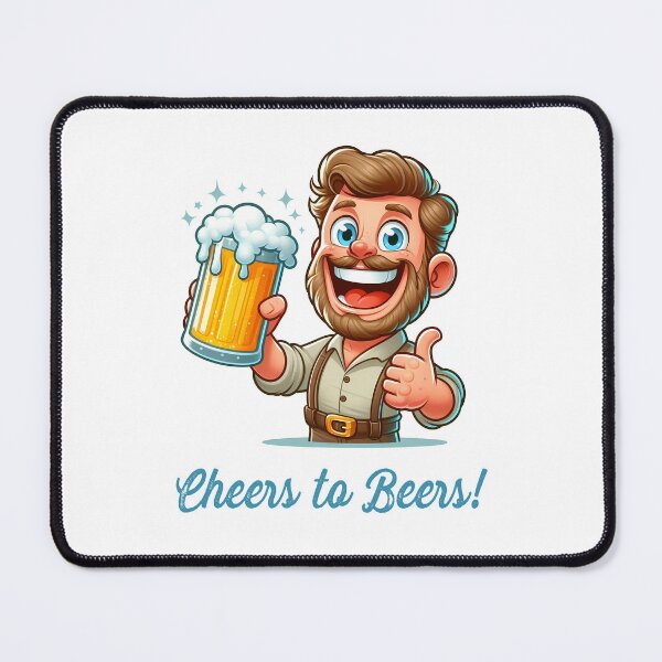 Item preview, Cheers to beers!  designed and sold by Black Sands Art.
