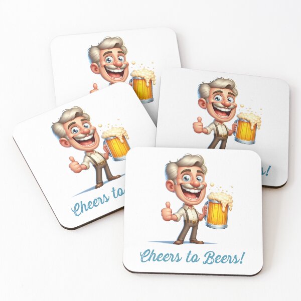 Item preview, Cheers to beers!  designed and sold by Black Sands Art.
