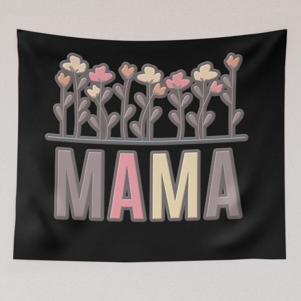 Item preview, Boho Floral Mama  designed and sold by Paula Helit.