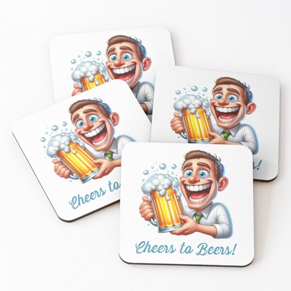 Item preview, Cheers to beers!  designed and sold by Black Sands Art.