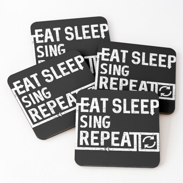 Item preview, Eat Sleep Sing designed and sold by flippinsg.