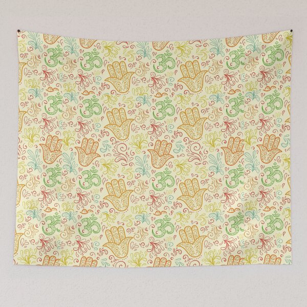 Item preview, Hamsa Arab Hand of Fatima Oriental Morrocan Pattern  designed and sold by tanabe.
