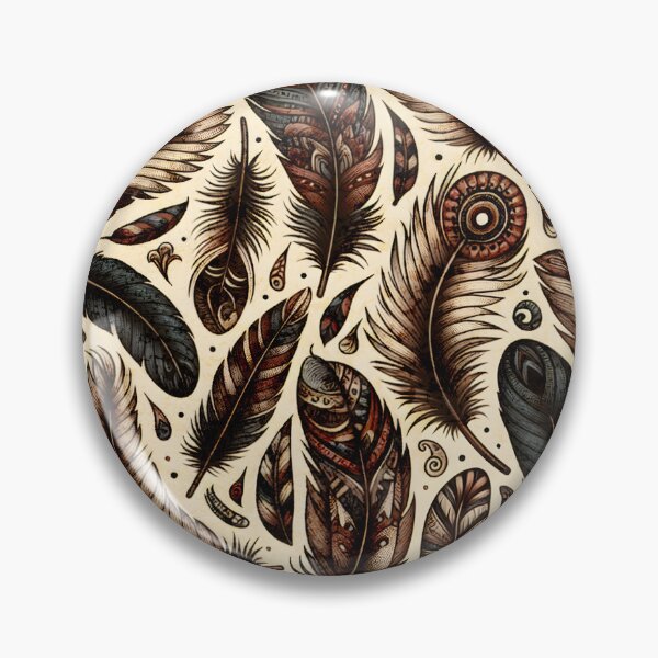 Item preview, Falling Feather pattern designed and sold by Travelcases.