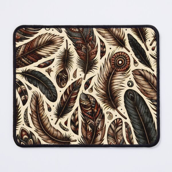 Item preview, Falling Feather pattern designed and sold by Travelcases.