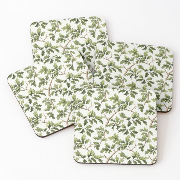 Item preview, Realistic Botanic Tree Branches and Leaves Patterns designed and sold by Mandie Kuo.