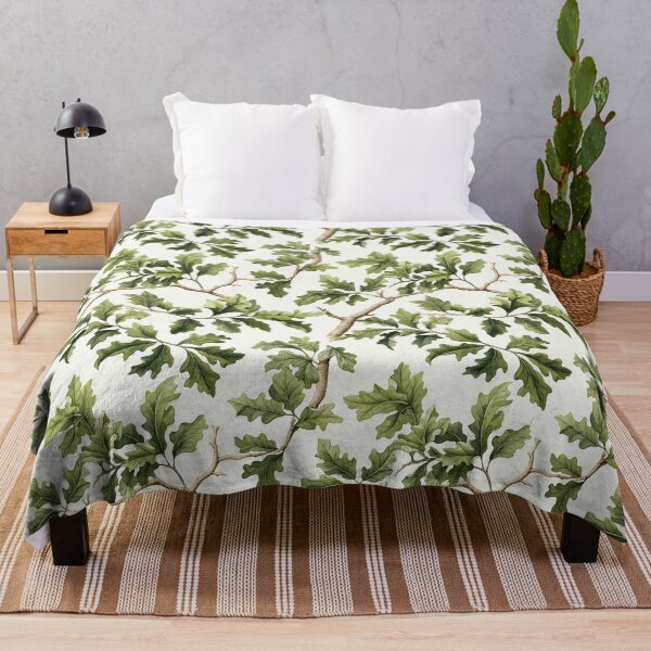 Item preview, Realistic Botanic Tree Branches and Leaves Patterns designed and sold by Mandie Kuo.