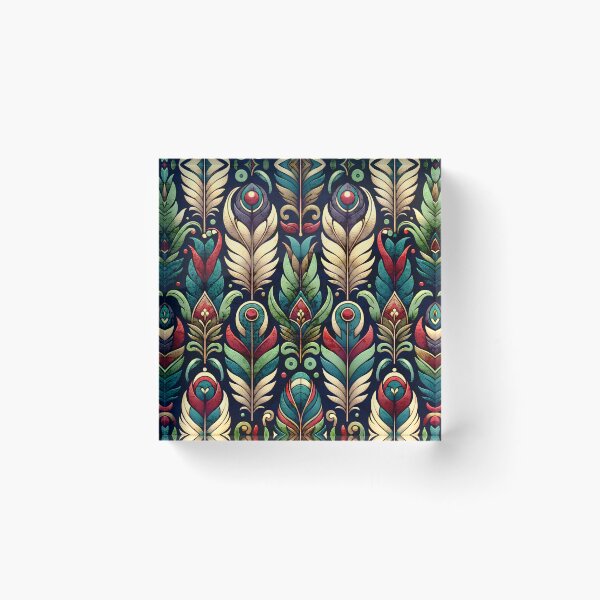 Item preview, Native American Feather Pattern designed and sold by Travelcases.
