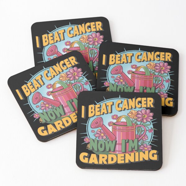 Item preview, I Beat Cancer Now I'm Gardening designed and sold by SewnMemories.