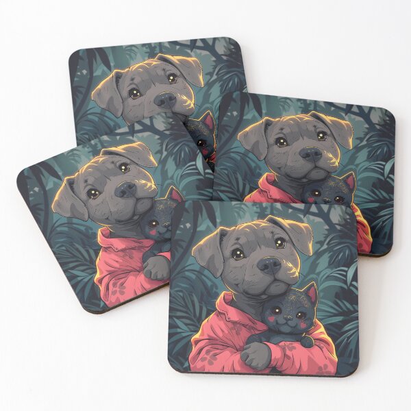 Item preview,  Snuggly Staffy designed and sold by Nocturne  Paws.
