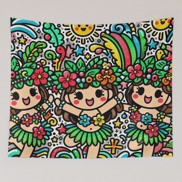 Item preview, Enchanting Hula Kids - 063 designed and sold by sagaofsilence.