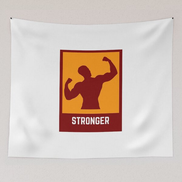 Item preview, STRONGER Gym Art designed and sold by Divya-Hirodiya.