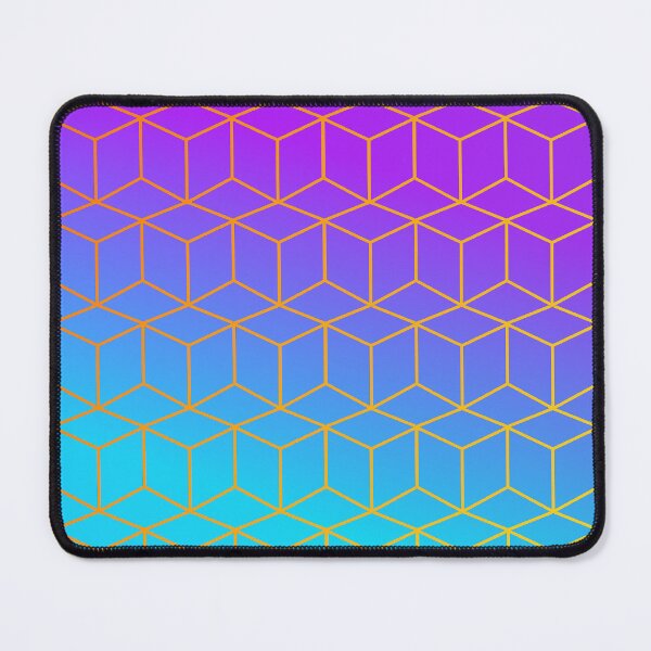 Item preview, Vibrant Geometric Gradient Pattern designed and sold by Salad's Sticker Store.