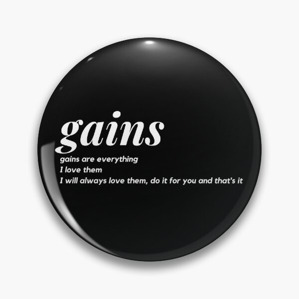 Item preview, GAINS designed and sold by THE OASIS.