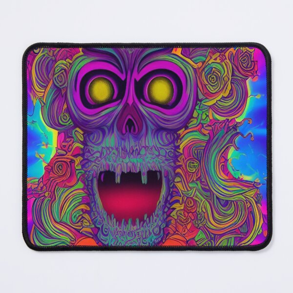 Item preview, Psychedelic Bear Totem Art	 designed and sold by casianacarolin.