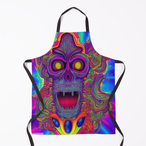 Item preview, Psychedelic Bear Totem Art	 designed and sold by casianacarolin.