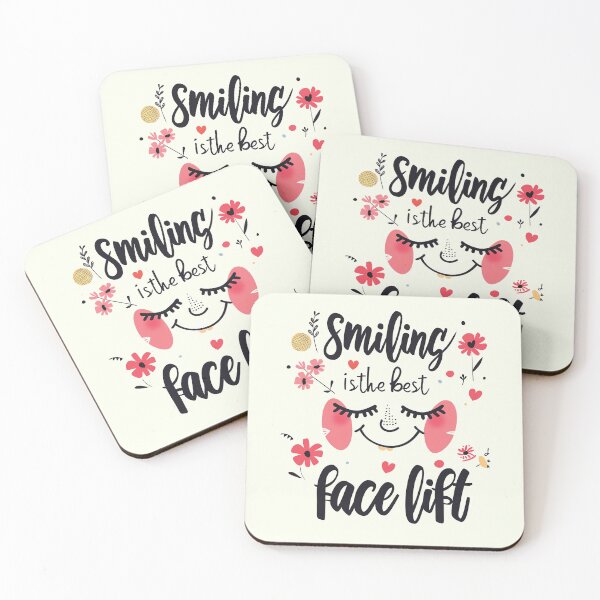Item preview, Smiling is the Best Face Lift designed and sold by MaryFiore.