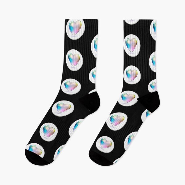 Artikelvorschau, Frutiger Aero Regenbogen Herz Emoji entworfen und verkauft von bearslover.
