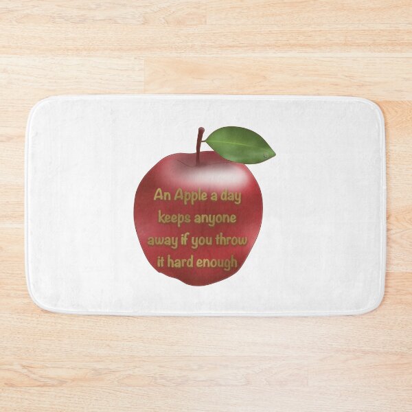 Item preview, Apple Humor: A Hard-Hitting Truth - back to school designed and sold by CmpsDesigns .