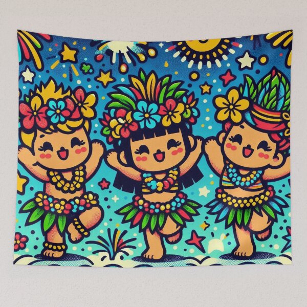 Item preview, Enchanting Hula Kids - 064 designed and sold by sagaofsilence.