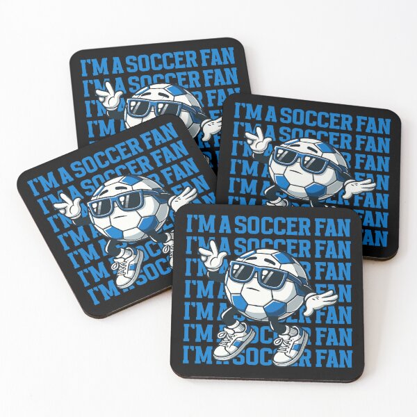Item preview, I'm a Soccer Fan Cool Character Design designed and sold by markymaarty.