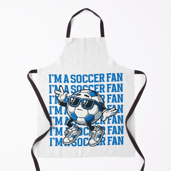 Item preview, I'm a Soccer Fan Cool Character Design designed and sold by markymaarty.