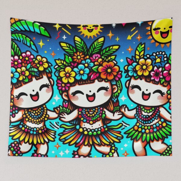 Item preview, Enchanting Hula Kids - 065 designed and sold by sagaofsilence.