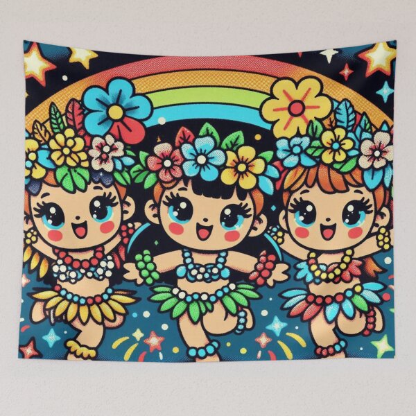 Item preview, Enchanting Hula Kids - 066 designed and sold by sagaofsilence.