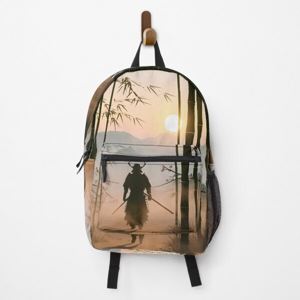 Item preview, paseo samurai japonés al amanecer designed and sold by graphicnew.
